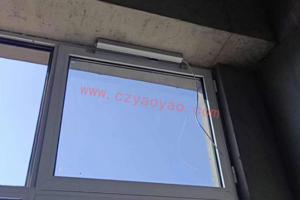 電動開窗器應用在不同的窗型上面